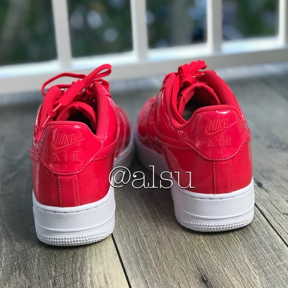 NWT Air Force 1”07 LV8 UV Siren Red M AUTHENTIC - Picture 6 of 8